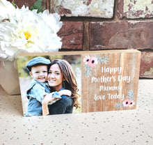 Load image into Gallery viewer, 1065 - Personalised Mummy Photoblock - Your Own Text Added