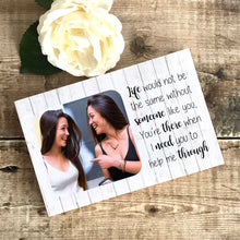 Load image into Gallery viewer, 1015 - Best Friend Birthday Gift Photoblock - Best friends are hard to find...