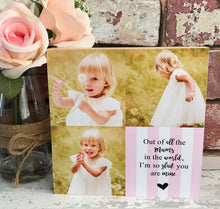 Load image into Gallery viewer, 1064 - Mummy Photoblock - Custom text...