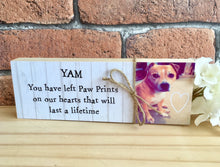 Load image into Gallery viewer, 1087 - Pet Memorial Shelf Sitter