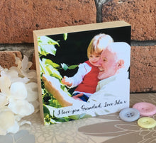 Load image into Gallery viewer, 1053 - Daddy Square Photoblock