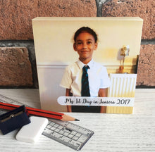 Load image into Gallery viewer, 1122 - Square Photoblock - Any Photo, Any Text, Any Occasion