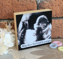 Load image into Gallery viewer, 1115 - Square Photoblock - Own text added