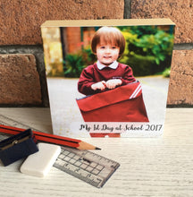 Load image into Gallery viewer, 1122 - Square Photoblock - Any Photo, Any Text, Any Occasion
