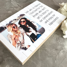 Load image into Gallery viewer, 1017 - Best Photoblock - Choose your quote...