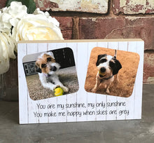 Load image into Gallery viewer, 1089 - Pet Photoblock - Add your own text