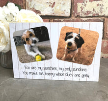 Load image into Gallery viewer, 1089 - Pet Photoblock - Add your own text
