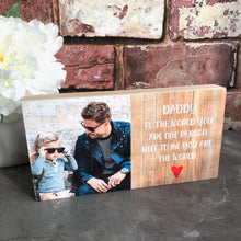 Load image into Gallery viewer, 1043 - Daddy Photoblock