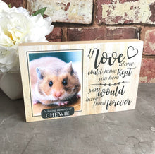 Load image into Gallery viewer, 1130 - Hamster Memorial Photoblock