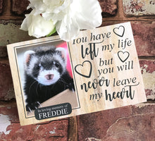 Load image into Gallery viewer, 1133 - Ferret Memorial Photoblock