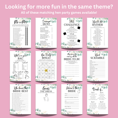 B..... or Bum? Hilarious Hen Party Game | Cheeky A5 Game for Bridal Showers | Bachelorette Icebreaker for Adults