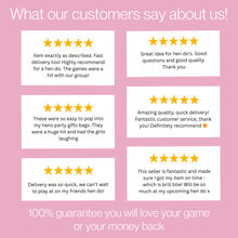 Load image into Gallery viewer, Hen Party Word Scramble Game | A5 Bridal Shower Puzzle | Wedding Themed Fun | Eucalyptus Design | Printed in UK | With Answers | Bachelorette