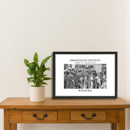 Personalised Sports Team Photo Frame & Print – Football, Rugby & Team Gifts