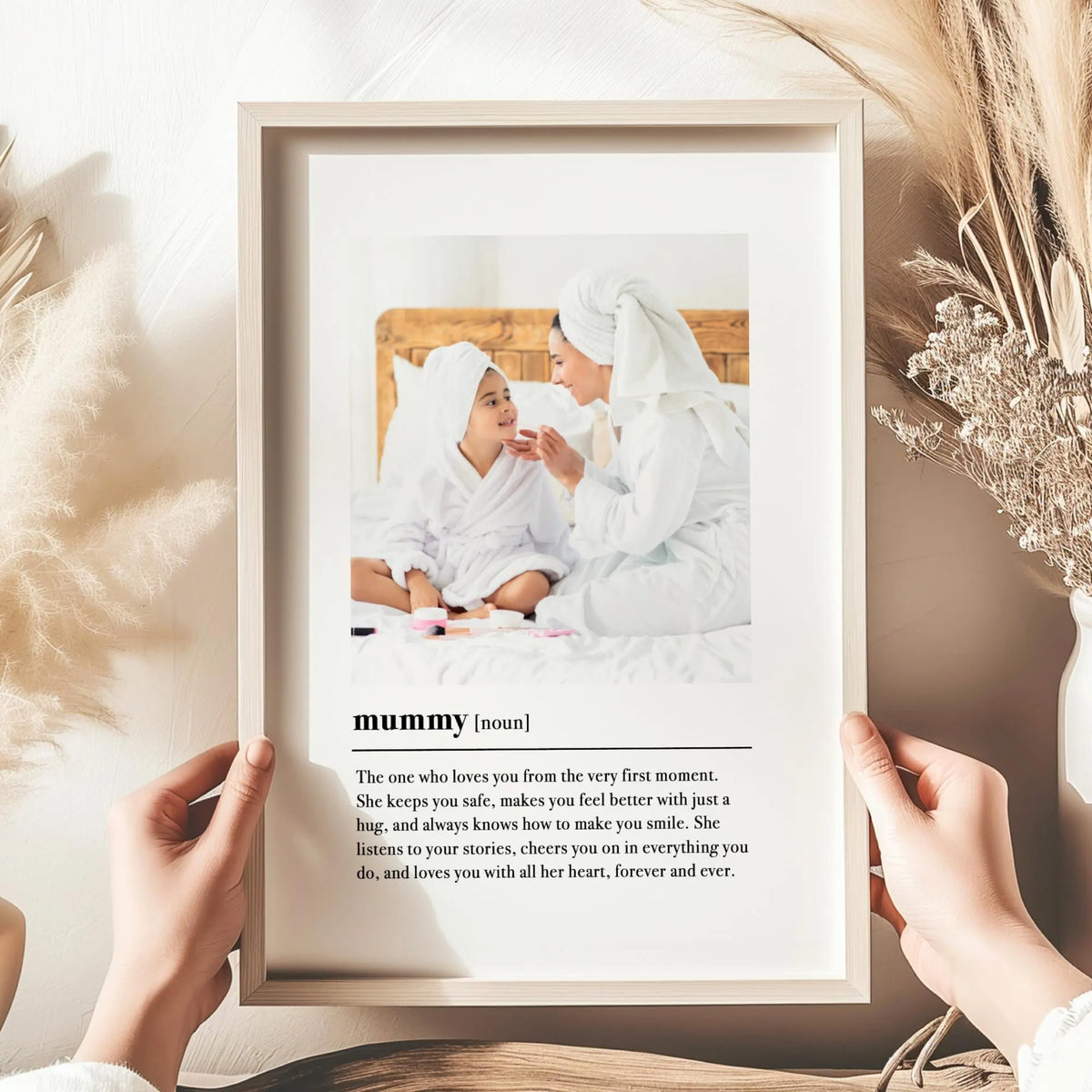 Mummy Definition Print & Frame – Mother's Day Gift for Mum