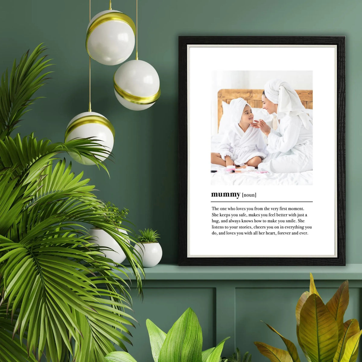 Mummy Definition Print & Frame – Mother's Day Gift for Mum