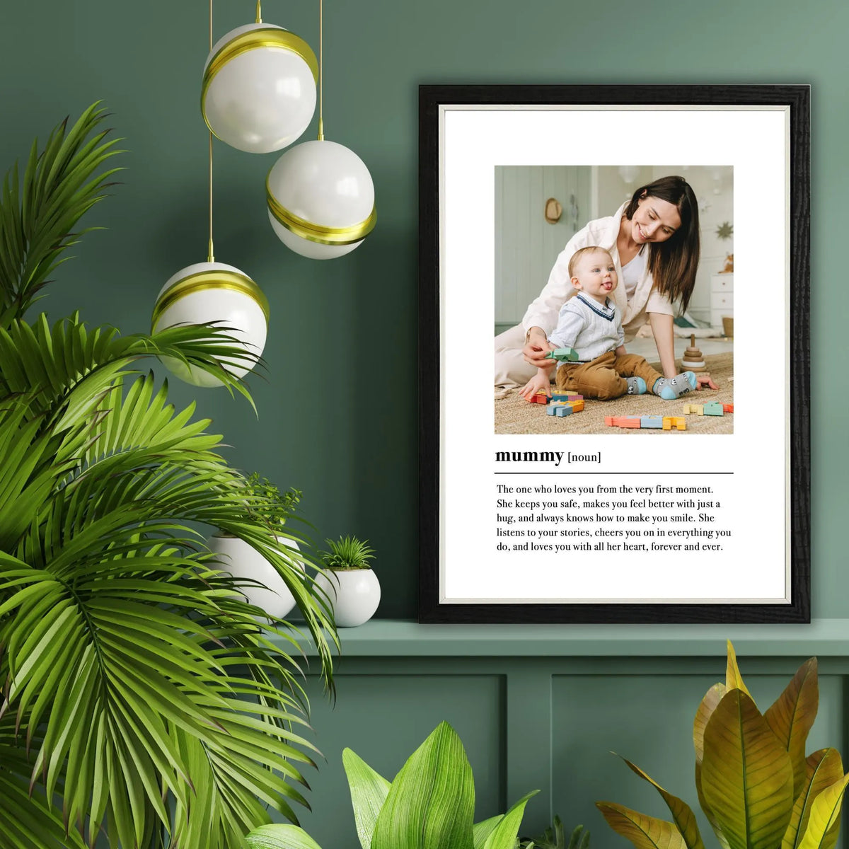 Mummy Definition Print & Frame – Mother's Day Gift for Mum