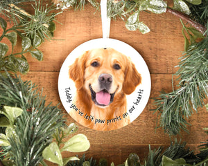 Personalised Dog Memorial Ornament