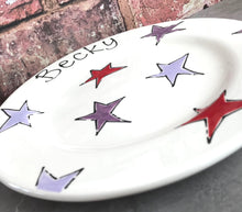 Load image into Gallery viewer, 9003 - Personalised Hand Painted Ceramic Plate