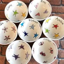 Load image into Gallery viewer, 9002 - Personalised Hand Painted Ceramic Bowl