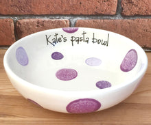 Load image into Gallery viewer, 9002 - Personalised Hand Painted Ceramic Bowl