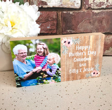 Load image into Gallery viewer, 1065 - Personalised Mummy Photoblock - Your Own Text Added