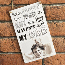 Load image into Gallery viewer, 1138 - Daddy Wood Hanging Plaque