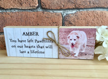 Load image into Gallery viewer, 1087 - Pet Memorial Shelf Sitter