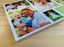 Load image into Gallery viewer, 1104 - Family Storyboard Wooden Photo Wall Hanging