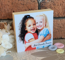 Load image into Gallery viewer, 1122 - Square Photoblock - Any Photo, Any Text, Any Occasion