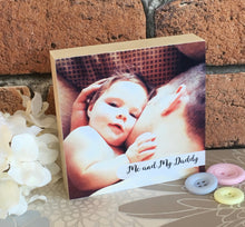 Load image into Gallery viewer, 1122 - Square Photoblock - Any Photo, Any Text, Any Occasion