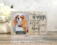 Load image into Gallery viewer, 1082 - Pet Memorial - Your wings were ready...