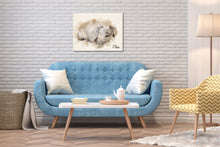 Load image into Gallery viewer, 4004 - Custom Rabbit Watercolour Canvas