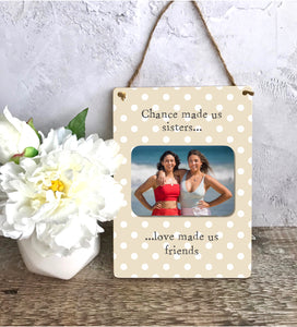 1116 - Wooden Wall Hanging Plaque - Any Text, Any Photo, Any Occasion